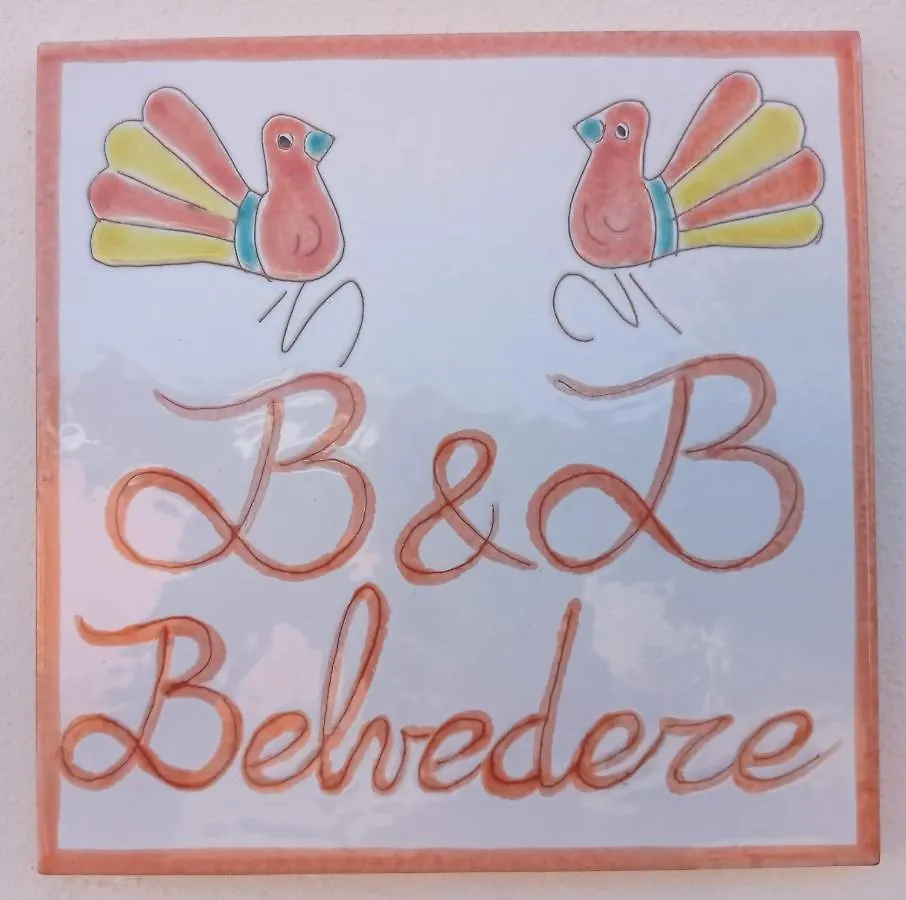 B&B Belvedere SantʼAntìoco Couette-café